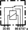 Relay, main current -