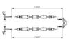 Cable Pull, parking brake -