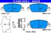 Brake Pad Set, disc brake -