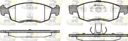 Brake Pad Set, disc brake Dacia Logan 06- esim.