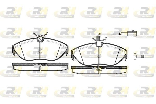 Brake Pad Set, disc brake PSA - 4254.55