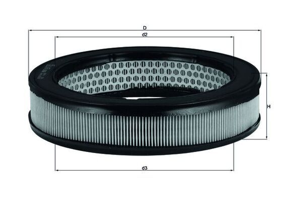 Air Filter CA353 - Nissan Sunny II -90