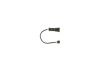 Warning Contact, brake pad wear -
