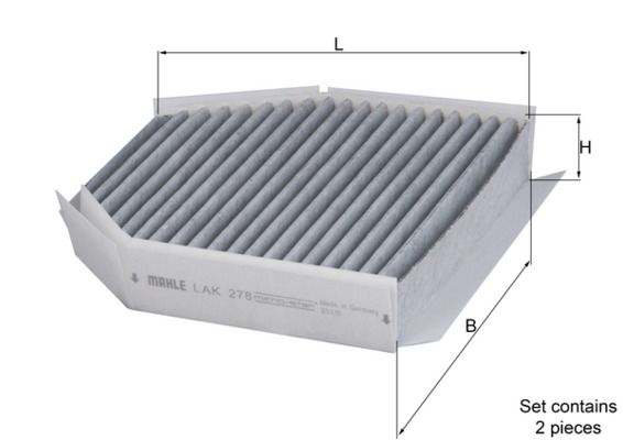 Filter, cabin air MB