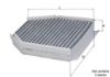 Filter, cabin air MB
