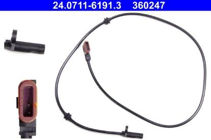 Sensor, wheel speed MB