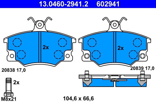Brake Pad Set, disc brake -