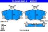 Brake Pad Set, disc brake -