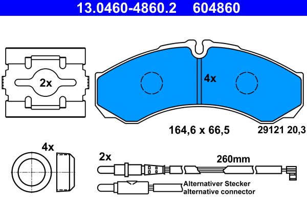 Brake Pad Set, disc brake -