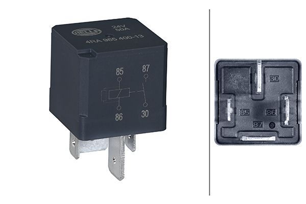 Relay, main current -