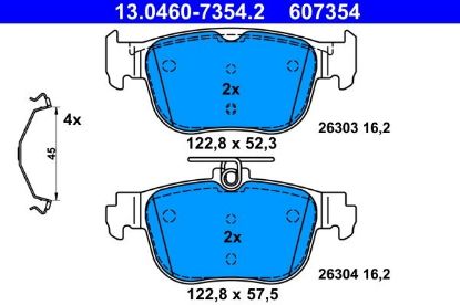 Brake Pad Set, disc brake -