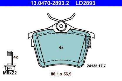 Brake Pad Set, disc brake -