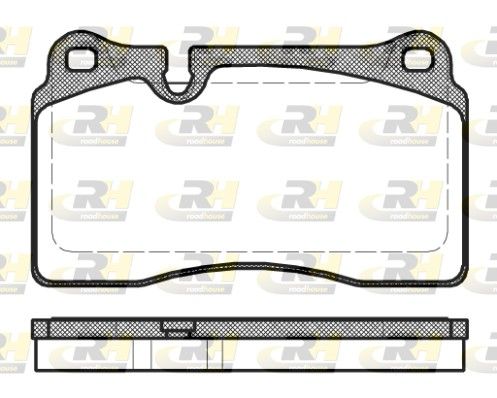 Brake Pad Set, disc brake AUDI 2.5 TFSI Quattro