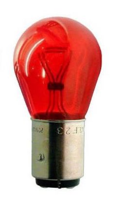 Bulb, stop/tail light PR21/5W BAW15d, punane