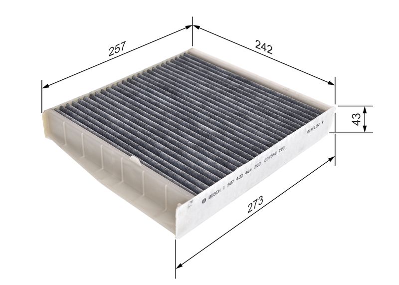 Filter, cabin air VOLVO - 30630754