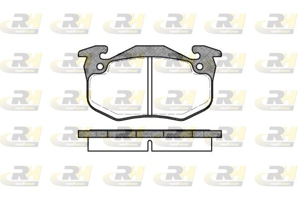 Brake Pad Set, disc brake Renault Twingo 1.2 93-96 esim