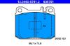 Brake Pad Set, disc brake -