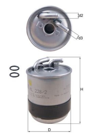 Fuel Filter MERCEDES-BENZ - 642 092 01 01