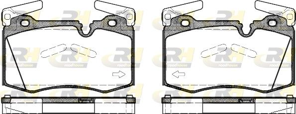 Brake Pad Set, disc brake MINI (R50, R53), MINI (R56)