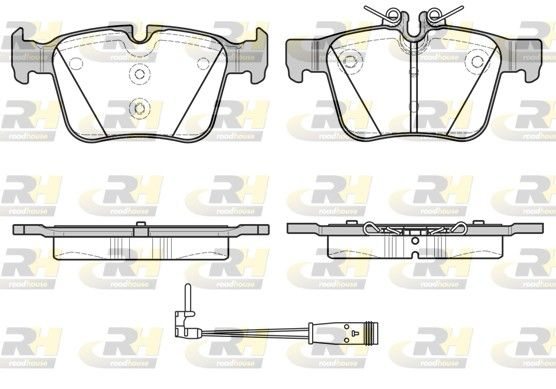 Brake Pad Set, disc brake MERCEDES-BENZ - 008 420 14 20