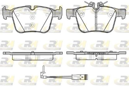Brake Pad Set, disc brake MERCEDES-BENZ - 008 420 14 20