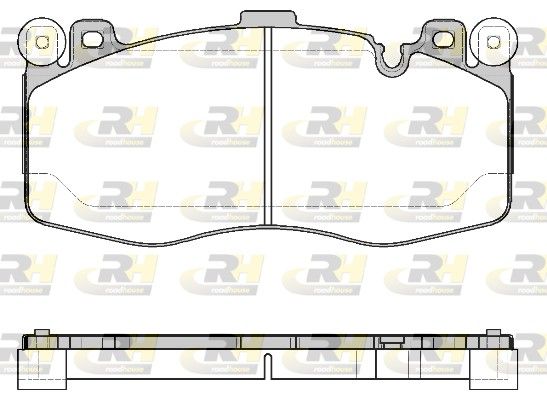 Brake Pad Set, disc brake BMW X5 (F15) (05/13-) 34112365765
