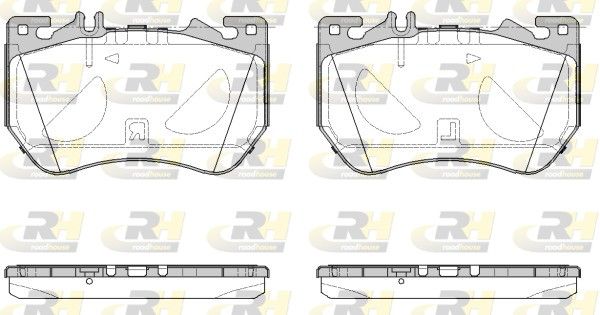 Brake Pad Set, disc brake MB CLASE C (W206) (S206) (03/21-)