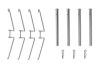 Accessory Kit, disc brake pad -