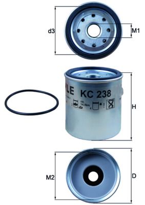 Fuel Filter Jeep / Chrysler