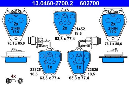 Brake Pad Set, disc brake -