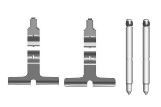 Accessory Kit, disc brake pad -