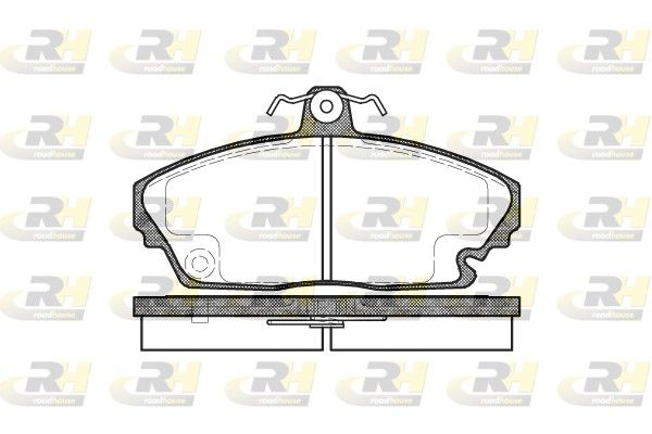 Brake Pad Set, disc brake TATA 95- esim.