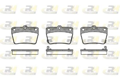 Brake Pad Set, disc brake TOYOTA - 04466-42020