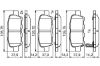 Brake Pad Set, disc brake -