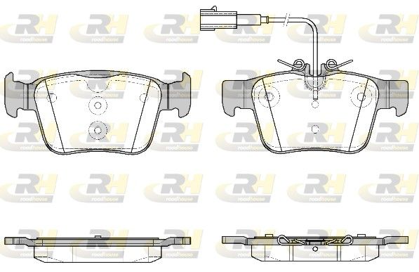 Brake Pad Set, disc brake ALFA ROMEO GIULIA (952_) (10/15-)