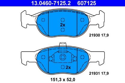 Brake Pad Set, disc brake -