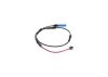 Warning Contact, brake pad wear -