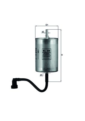 Fuel Filter PORSCHE - 99611025301