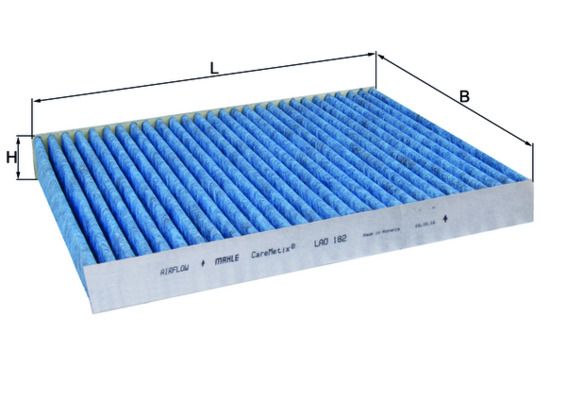 Filter, cabin air VW T5 7H0819631A