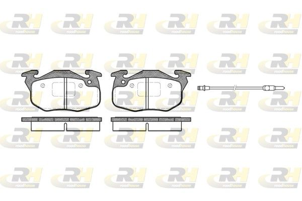 Brake Pad Set, disc brake Renault CLIO 94-98 esim.