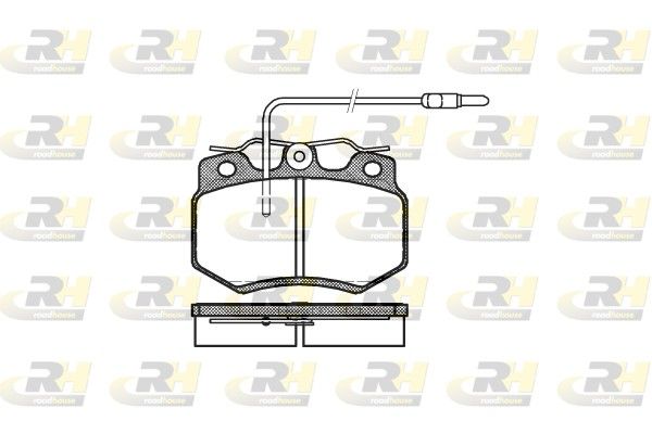 Brake Pad Set, disc brake Citroen VISA/C15 88-96 esim.