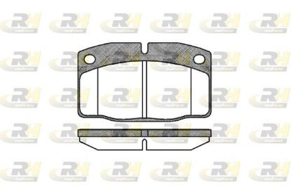 Brake Pad Set, disc brake Opel VECTRA A,OMEGA A 86-94 e