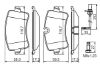 Brake Pad Set, disc brake A6 Allroad (4GH, 4GJ)