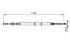 Cable Pull, parking brake -