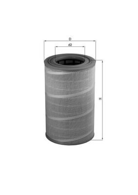 Air Filter CA5761 - MAN