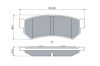 Brake Pad Set, disc brake -