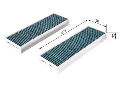Filter, cabin air PSA - 16 169 591 80
