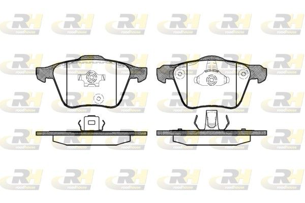 Brake Pad Set, disc brake VOLVO - 31262705