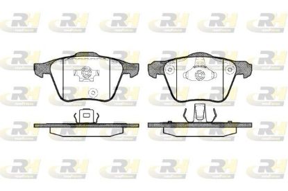 Brake Pad Set, disc brake VOLVO - 31262705