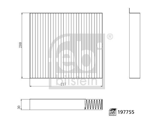 Filter, cabin air Maxus C00275289